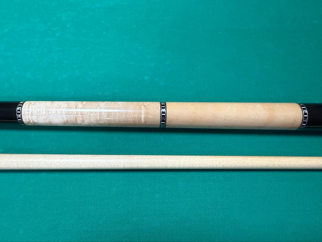 ビリヤードCUE LEES 2022 LSJ上位エボニーモデル ノーラップ