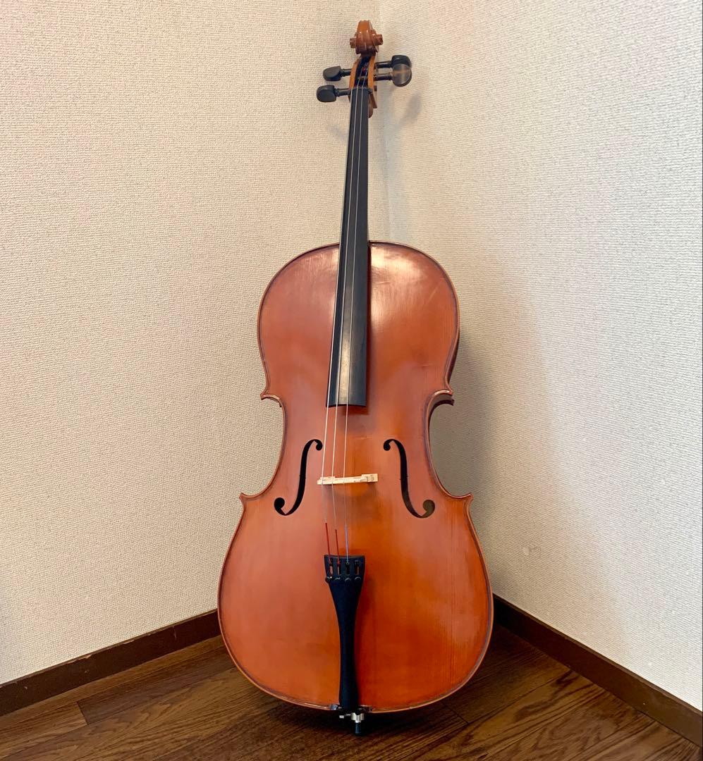 チェロ(弓、ケース付き)