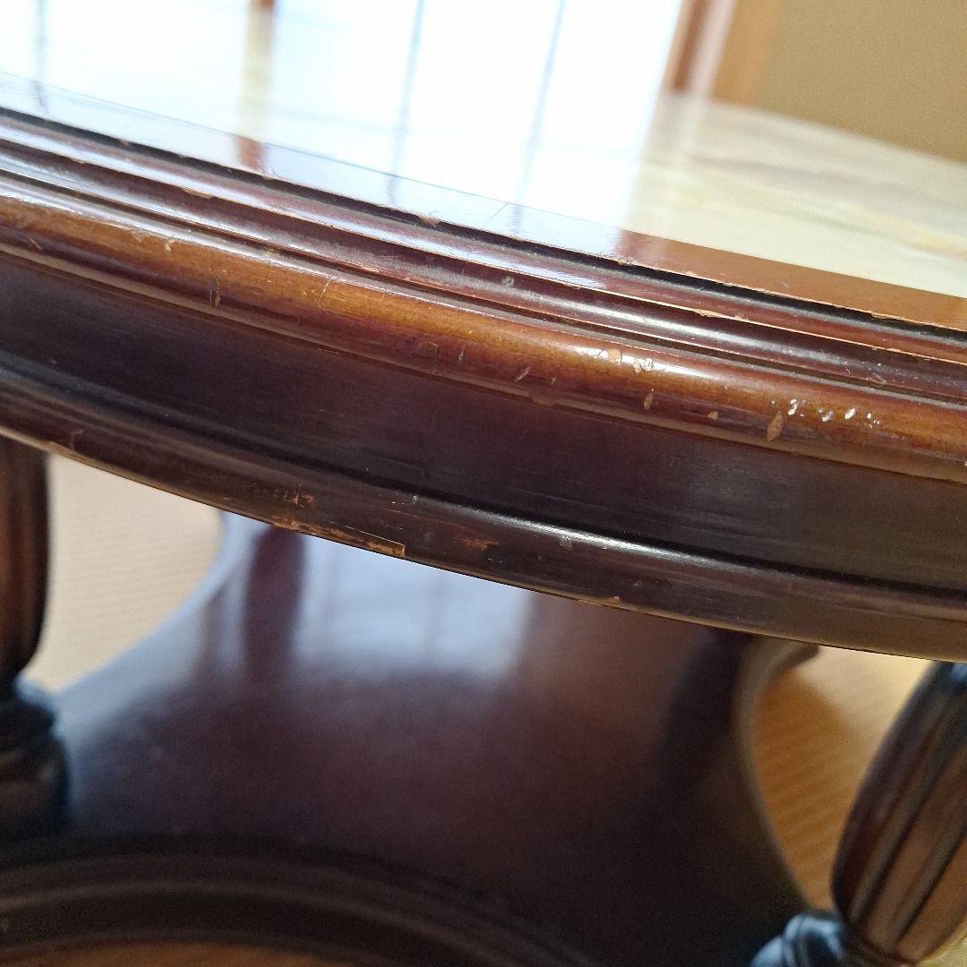 S*U様 オールドカリモク　丸テーブル