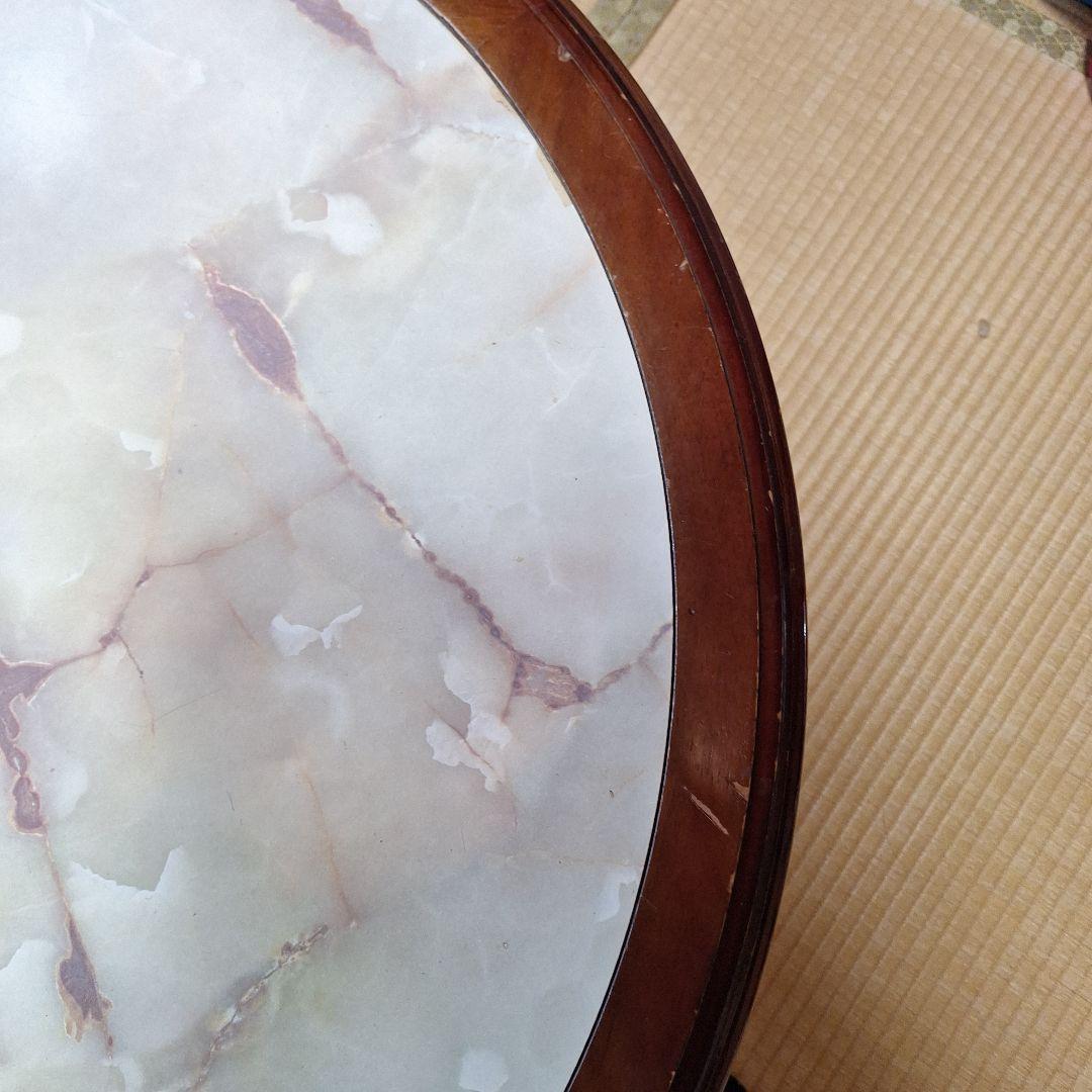 S*U様 オールドカリモク　丸テーブル