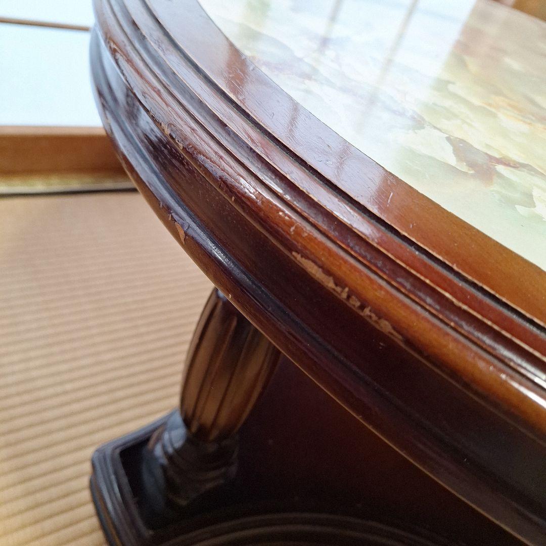 S*U様 オールドカリモク　丸テーブル