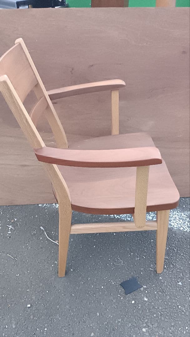 y*o様 3690)イバタ インテリア　アームチェア　ダイニングチェア