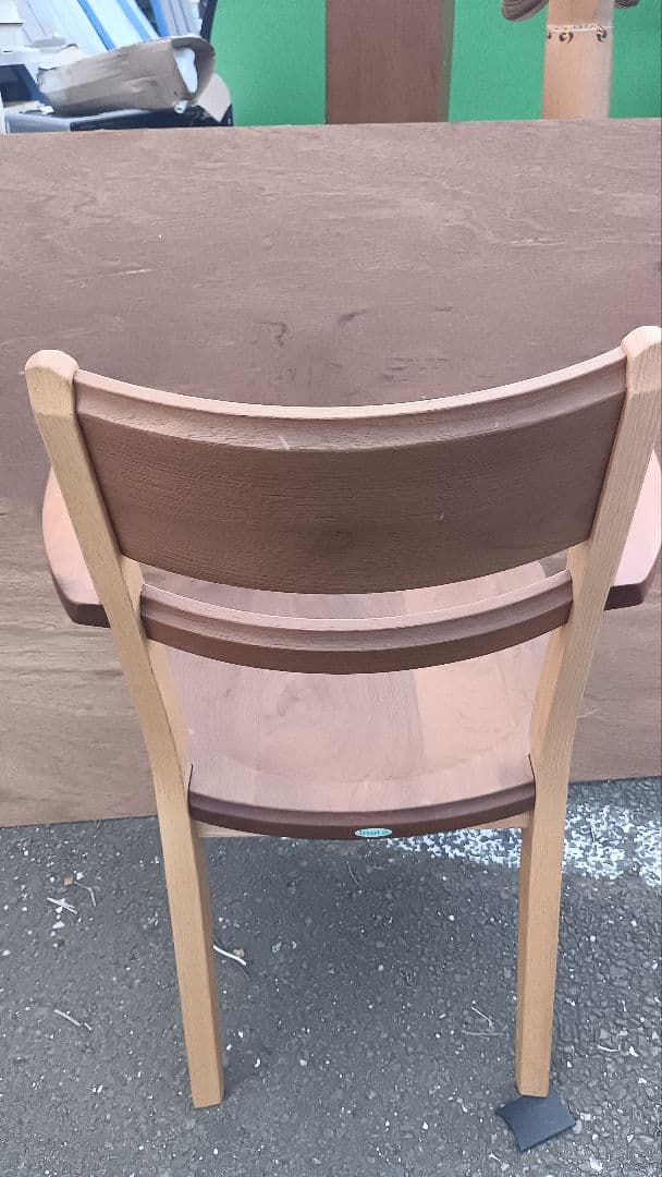 y*o様 3690)イバタ インテリア　アームチェア　ダイニングチェア