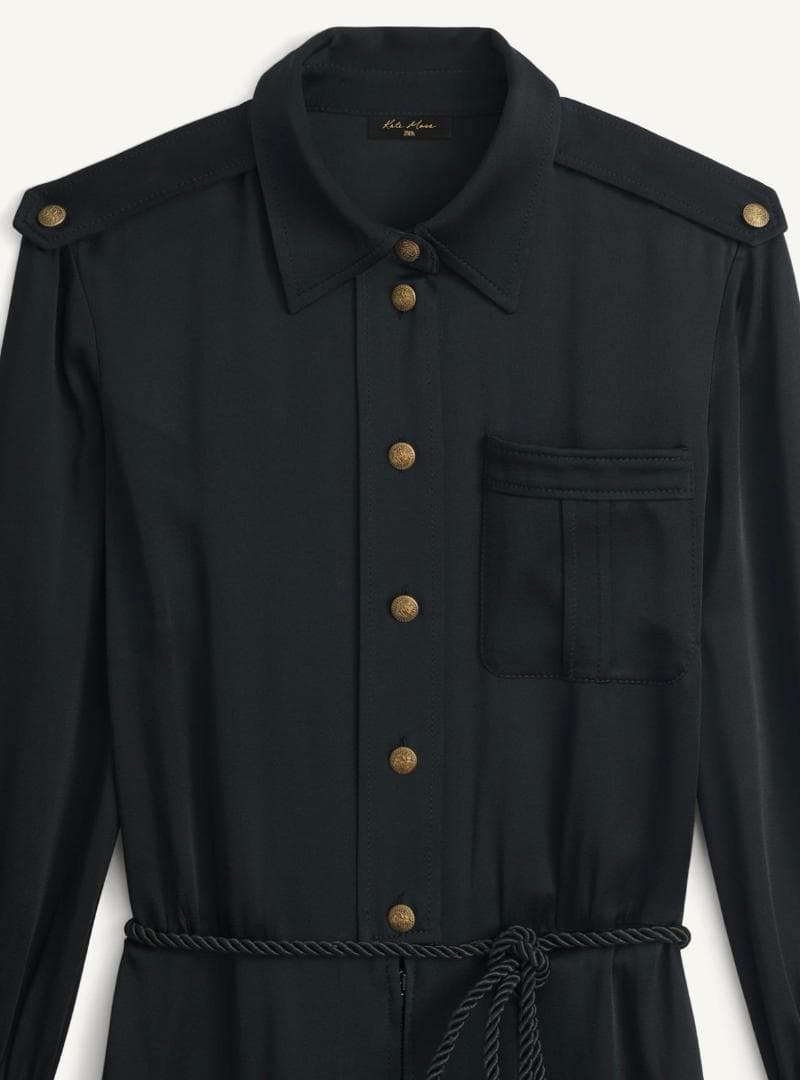 ZARA ケイト・モス　Kate Moss　ベルト付きパラッツォジャンプスーツ