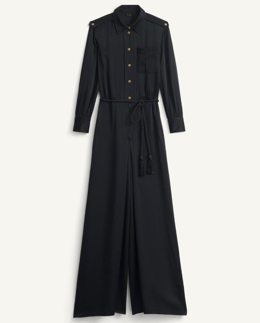 ZARA ケイト・モス　Kate Moss　ベルト付きパラッツォジャンプスーツ