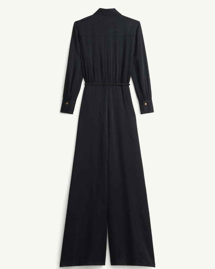 ZARA ケイト・モス　Kate Moss　ベルト付きパラッツォジャンプスーツ