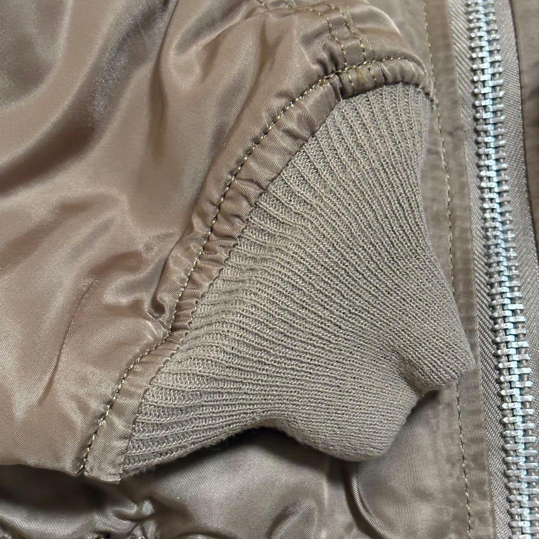 レアカラー！90s USA製アルファインダストリーズMA-1 ブラウンALPHA