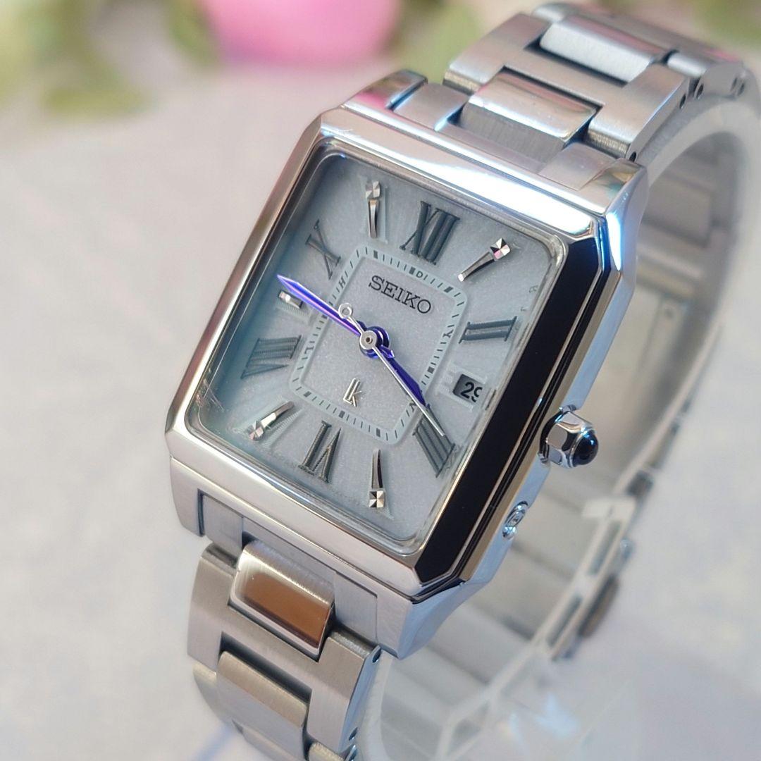 値下げ中❗️セイコーLUKIA腕時計SEIKO ルキア 1B22-O電波ソーラー
