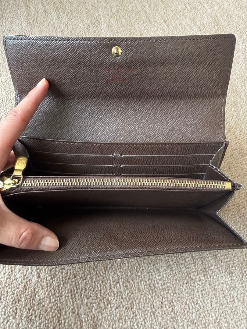 ルイヴィトン LOUIS VUITTON ポルトフォイユ サラ ダミエ 長財布