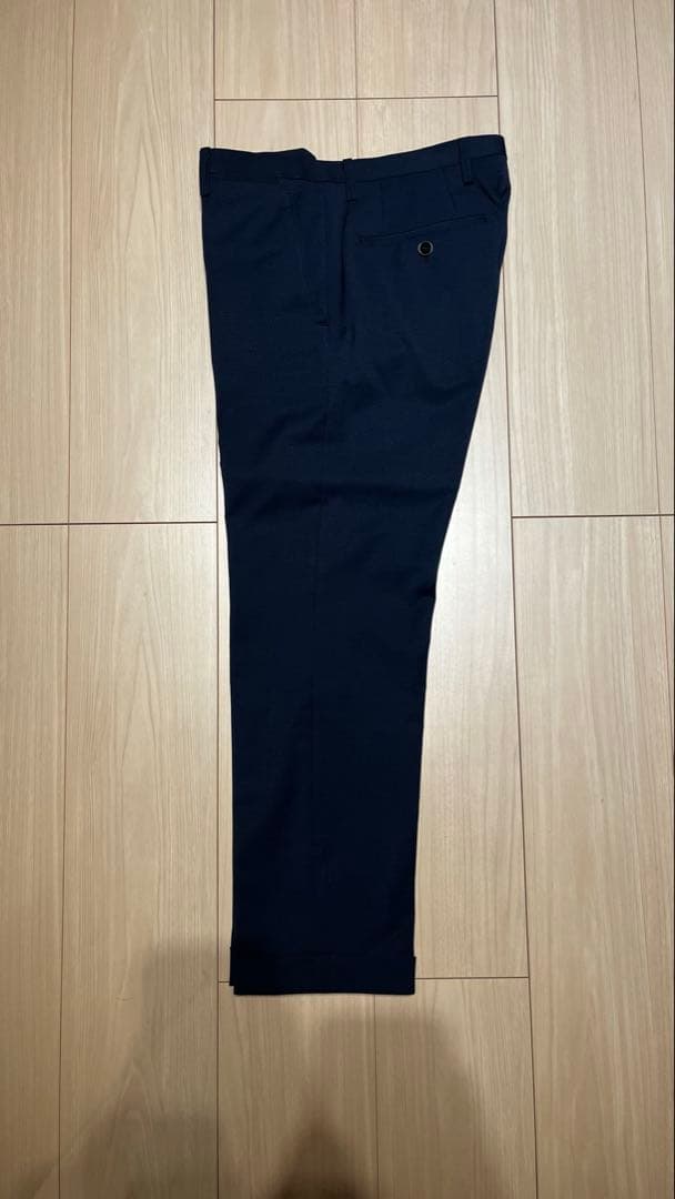 期間限定特価★【美品】スーツセレクト　3ピーススーツセットアップ　Y4ネイビー系