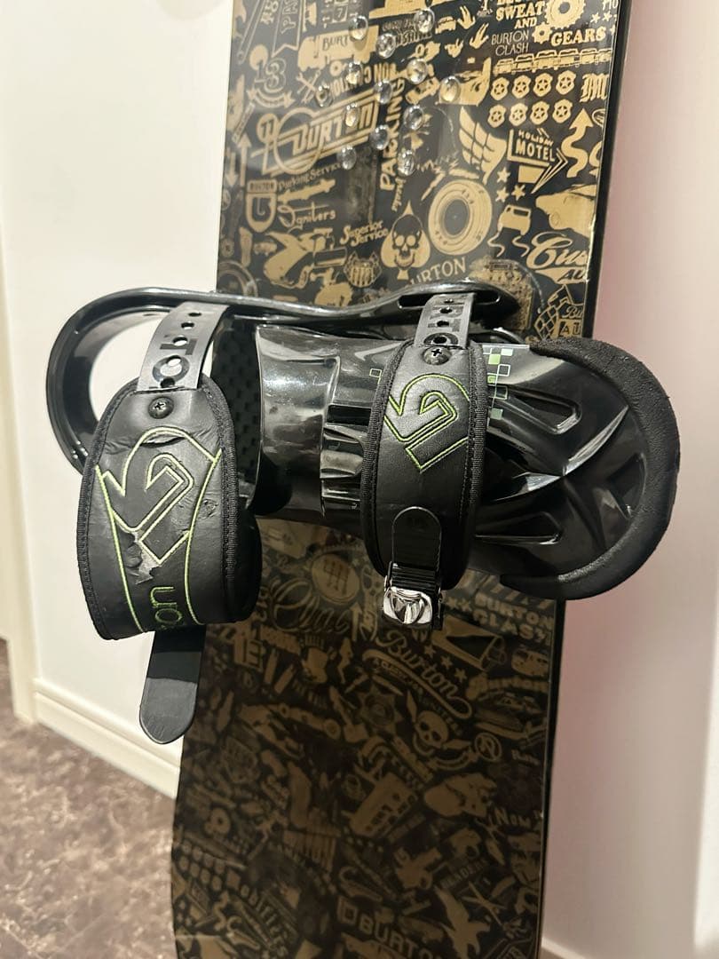 Burton Clash 151cmスノーボード(ビンディング付き)2点セット