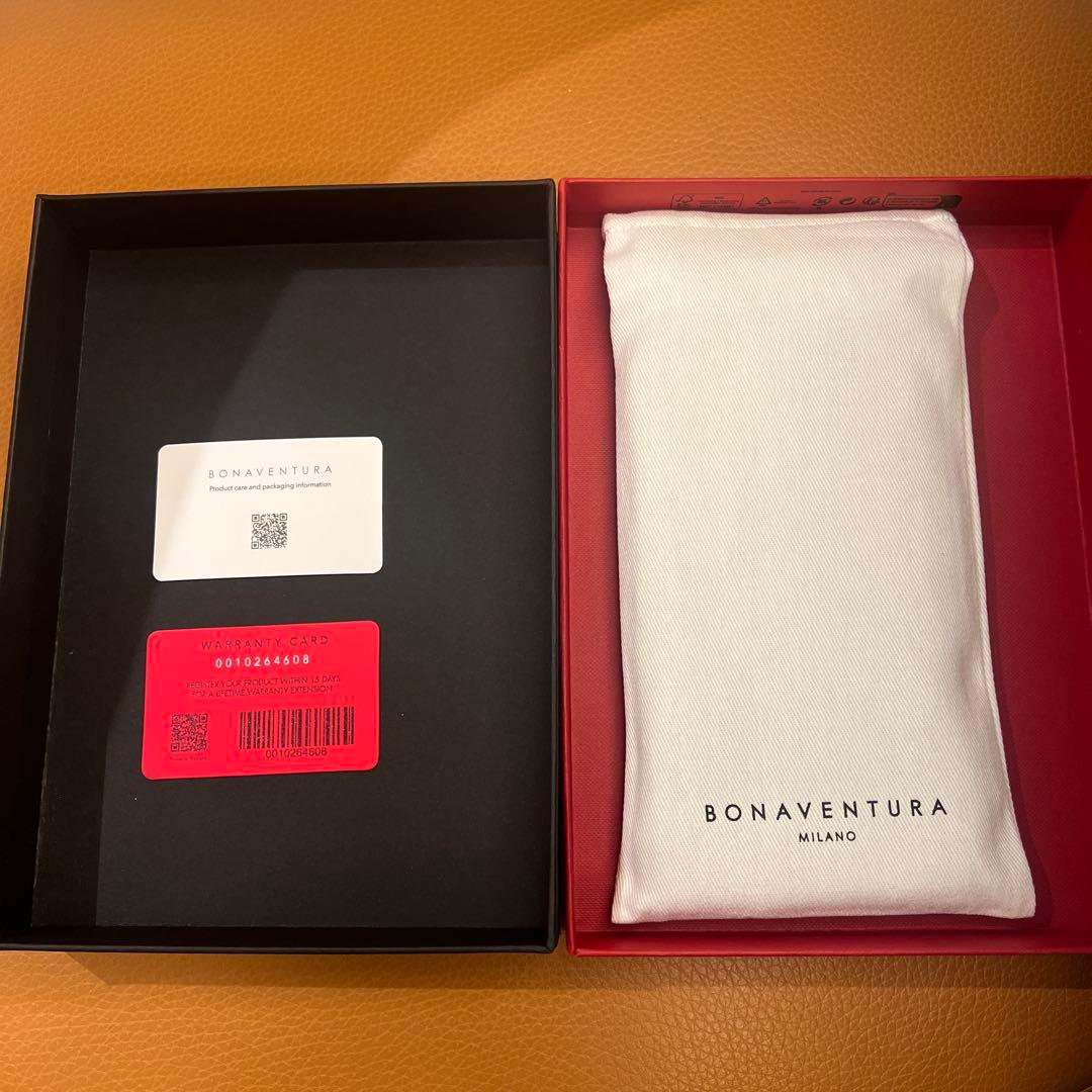 BONAVENTURAダイアリーケース エトゥープ/イエローiPhone16対応