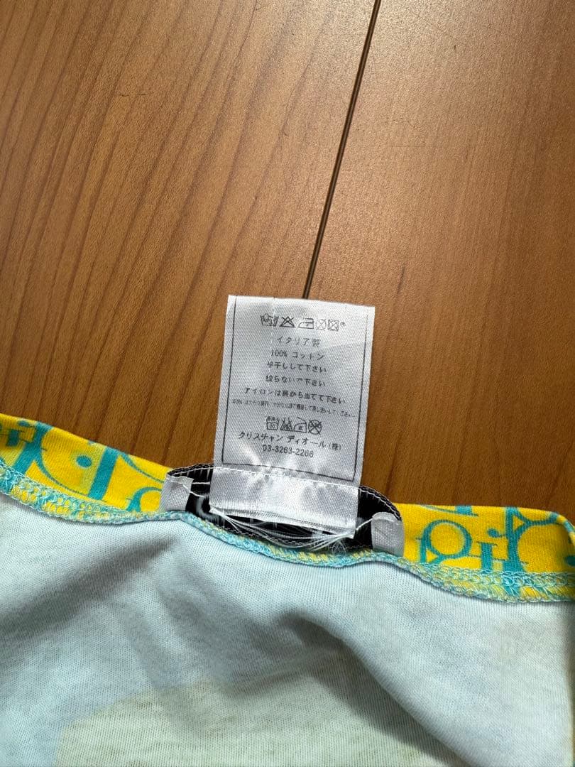 クリスチャンディオール Tシャツ　トロッターか柄　Vネック ガリアーノか期