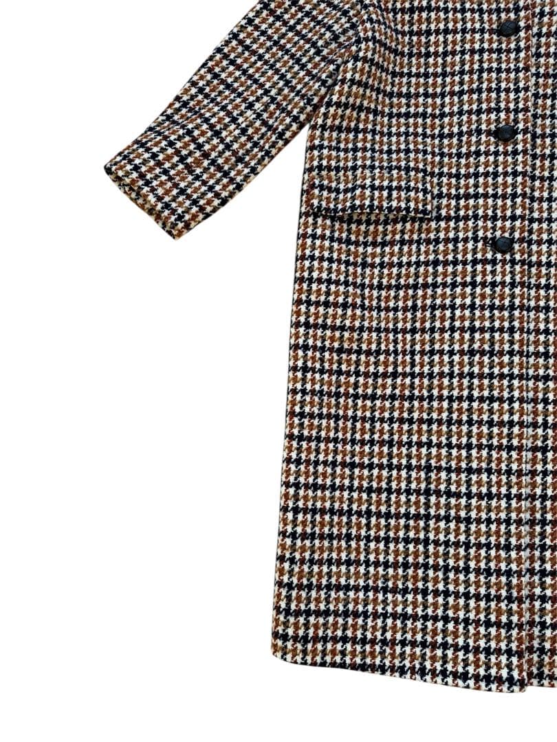 大きいサイズ♡希少♡23区♡ループヤーン チェック ツイード ロングコート