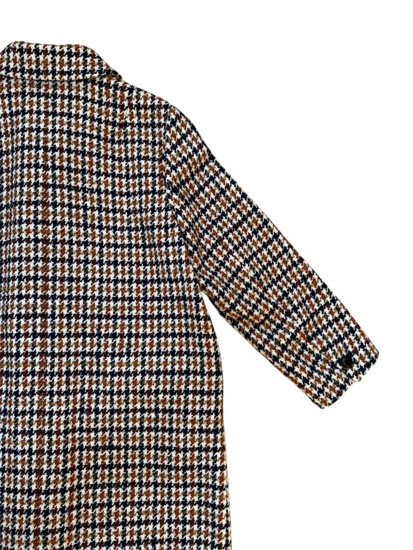 大きいサイズ♡希少♡23区♡ループヤーン チェック ツイード ロングコート