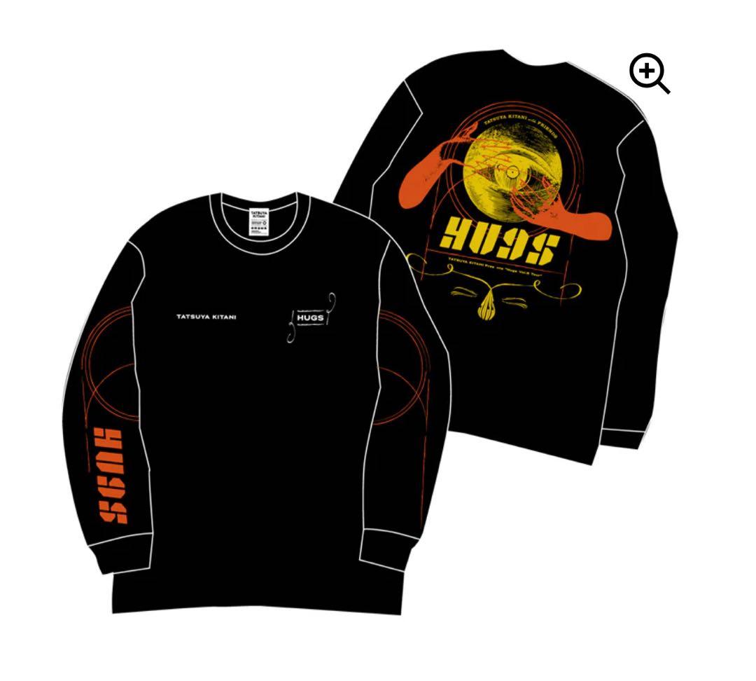 キタニタツヤ　HugsTour ロンT 黒