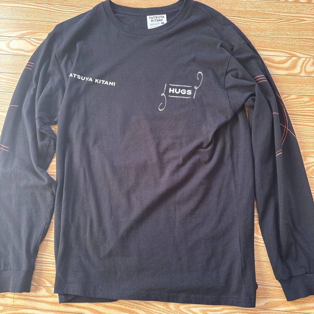 キタニタツヤ　HugsTour ロンT 黒