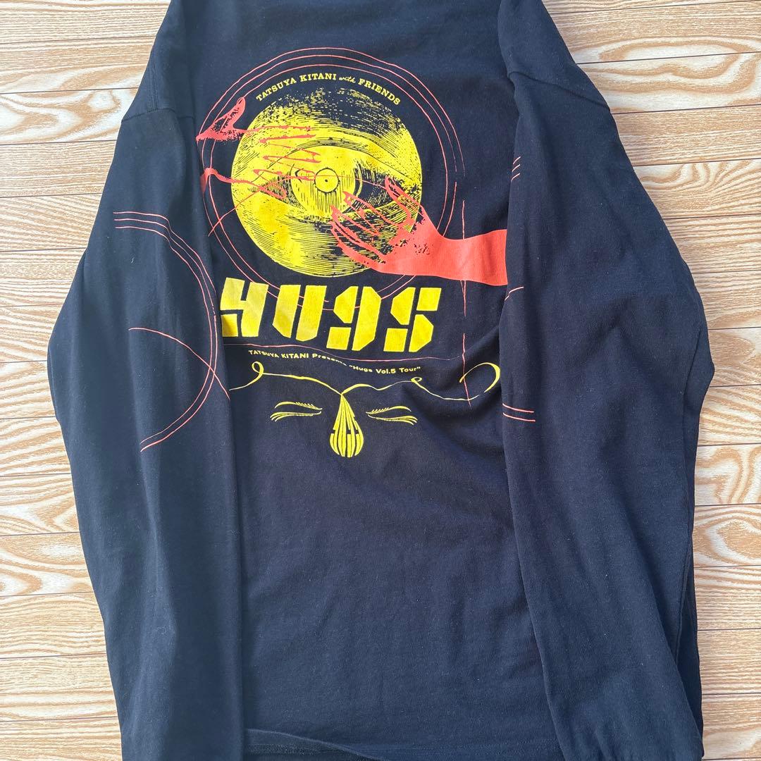 キタニタツヤ　HugsTour ロンT 黒