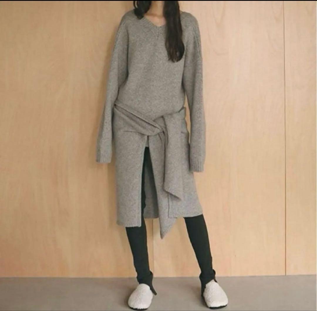 未使用ETRE TOKYO レイヤードニットラップスカート