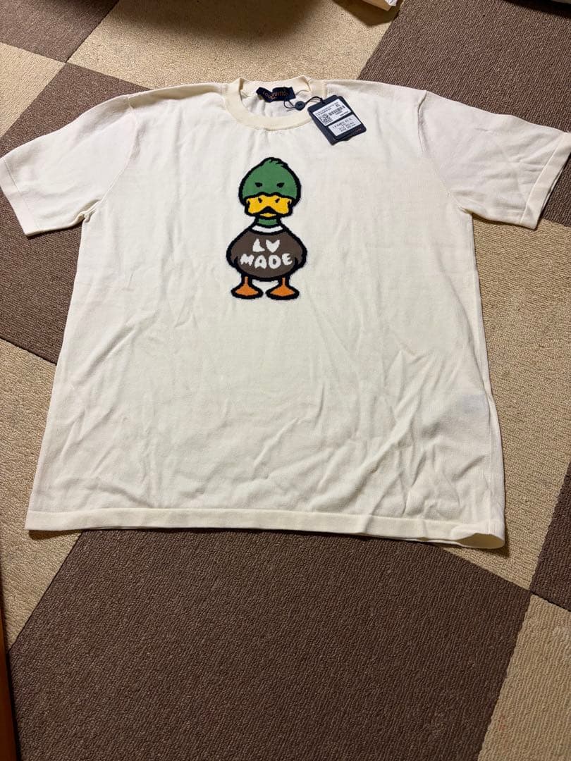 C*I様 ルイヴィトン×ニゴ NIGO ダック 半袖ニット Tシャツ