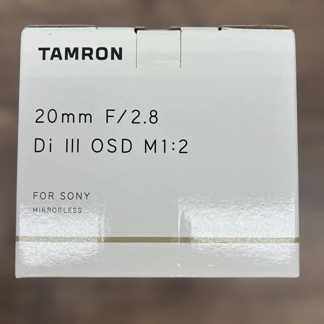 早い者勝ち　タムロン20mm F2.8 Di III OSD M1:2 ソニー用