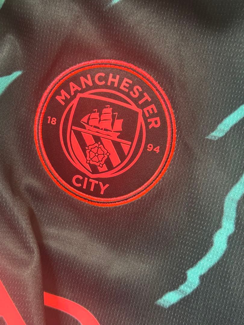マンチェスターシティ　カイル・ウォーカー　プレミア優勝パッチ付き