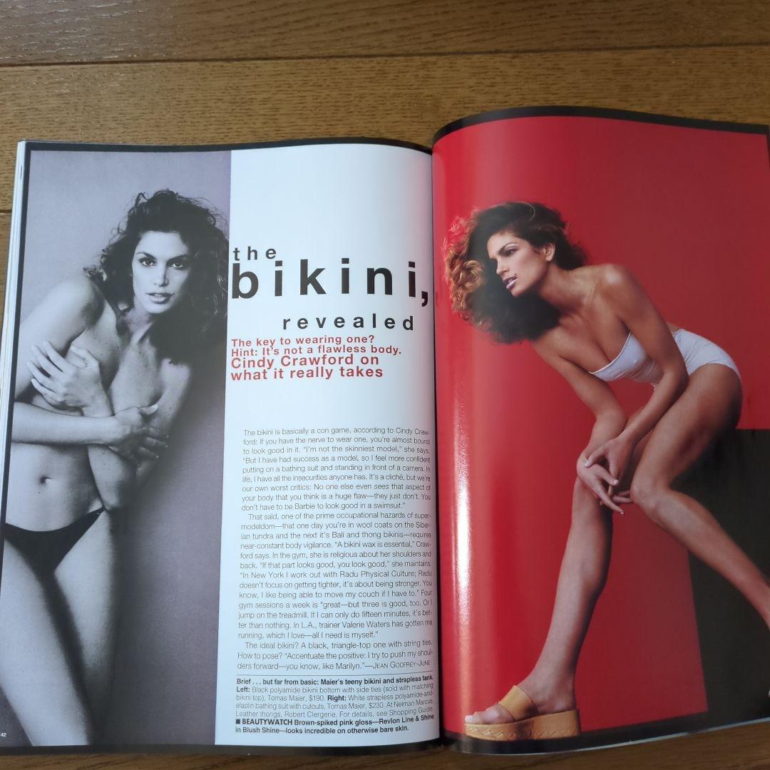 洋書 Elle july 1998 Minnie D