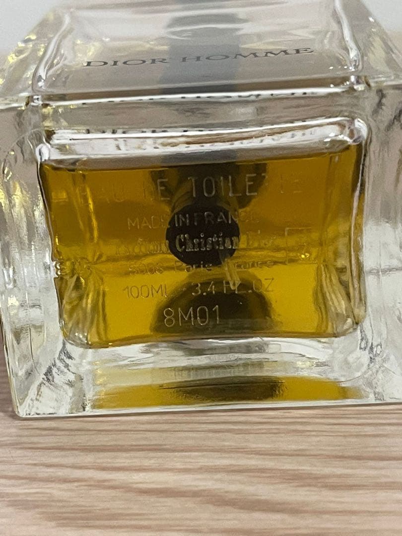 香水(男性用) Dior Homme 100ml eau de toilette