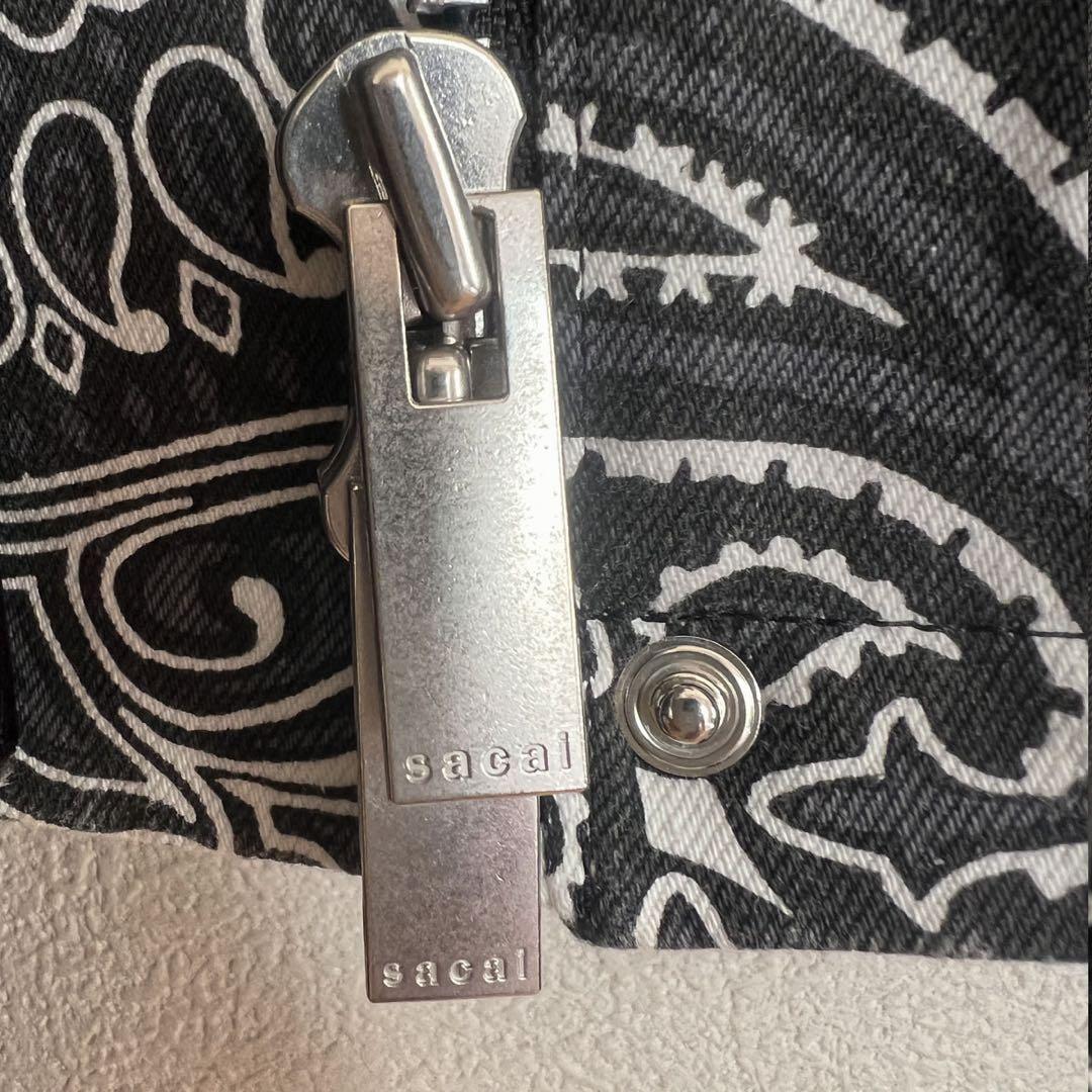 sacai 未使用　サカイ バンダナプリントブルゾン