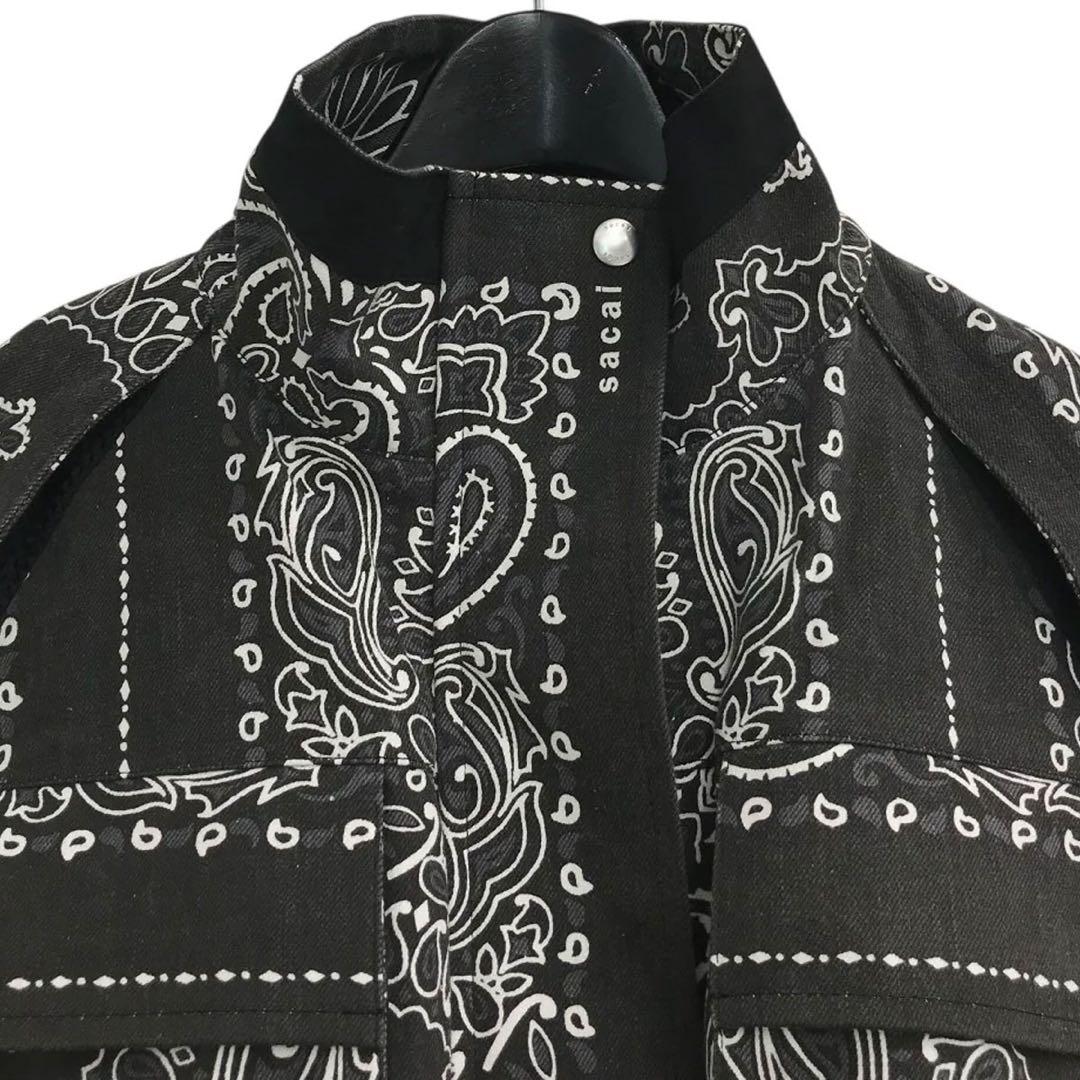 sacai 未使用　サカイ バンダナプリントブルゾン