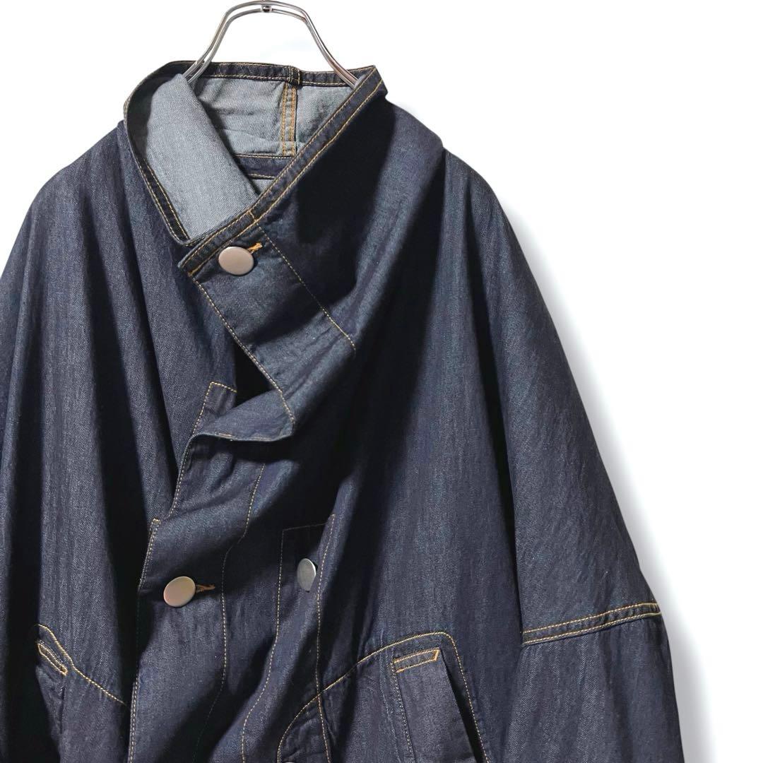 cocoon7♪様❤️極美品❤️ZUCCa ズッカ ライトオンスデニムジャケット変形