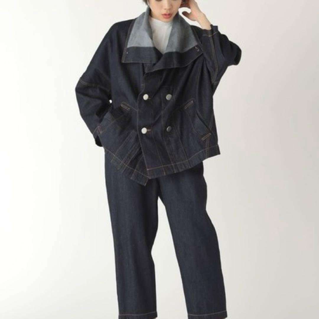 cocoon7♪様❤️極美品❤️ZUCCa ズッカ ライトオンスデニムジャケット変形