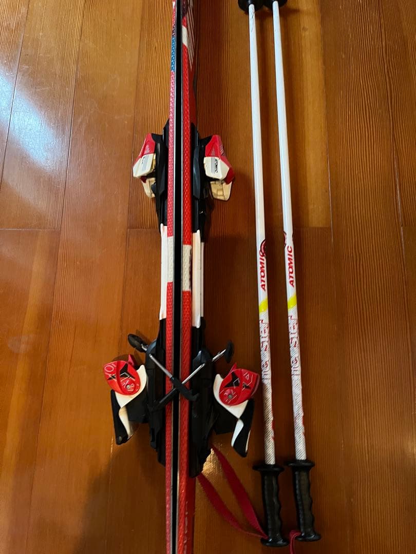 atomic redster 140 スキー板 バインディング付き