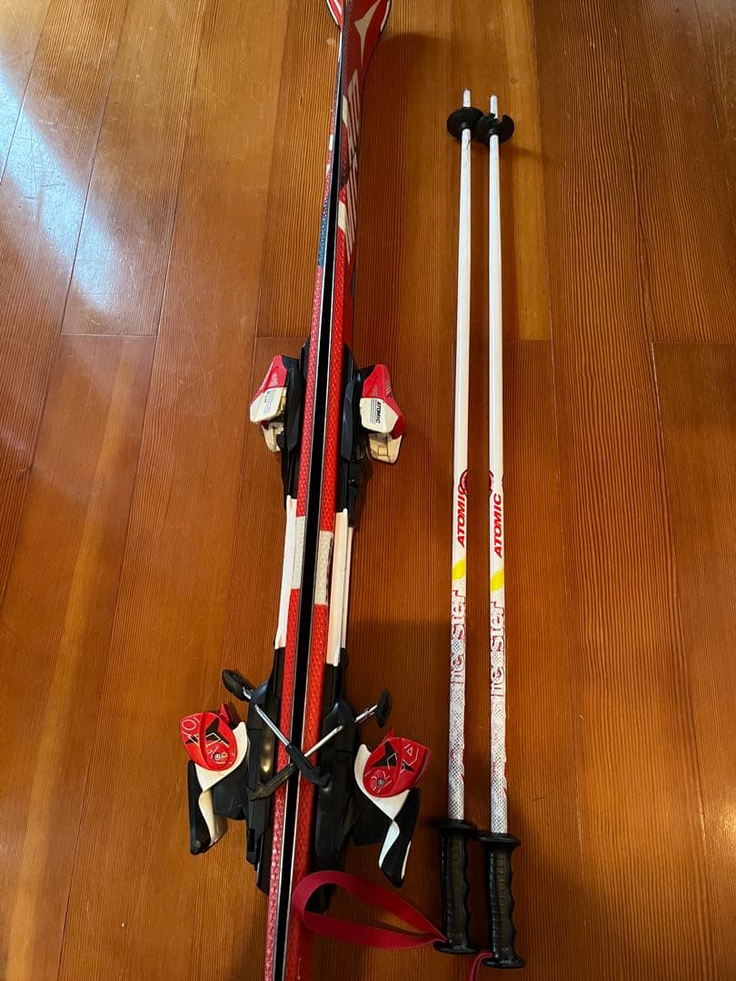 atomic redster 140 スキー板 バインディング付き