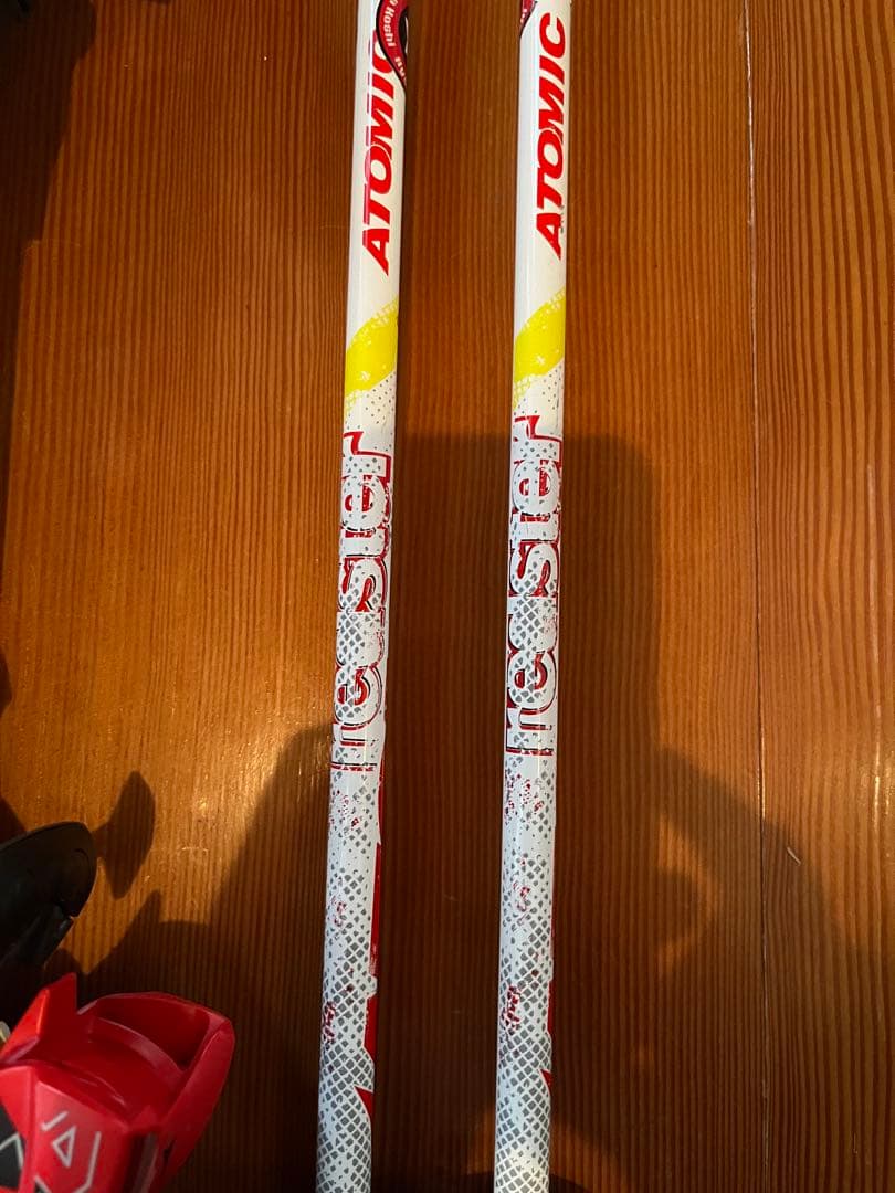 atomic redster 140 スキー板 バインディング付き