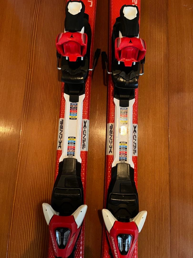 atomic redster 140 スキー板 バインディング付き