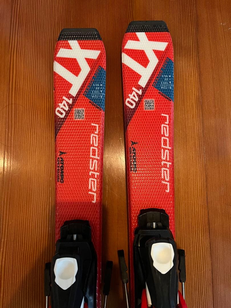 atomic redster 140 スキー板 バインディング付き
