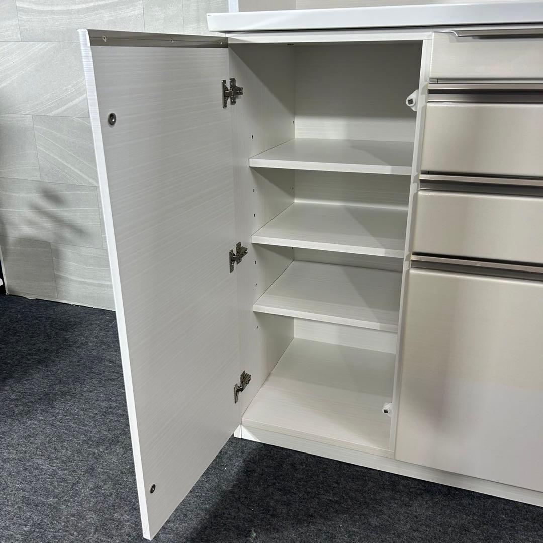 テイアイアイ 食器棚 幅140cm シンプル PRECEDE140 d4273