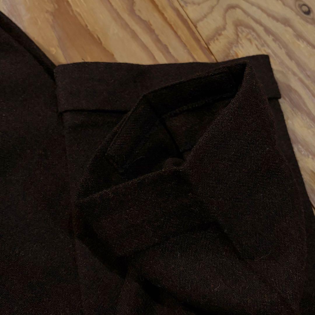 オーダーパンツ ベルトレス仕様 ツイード生地