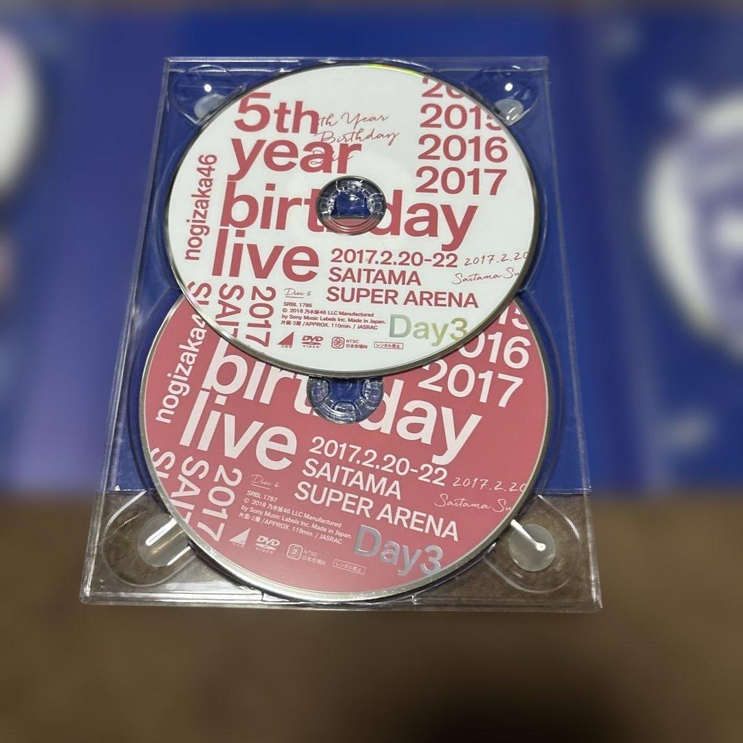 少々値下げ 乃木坂46 5th YEAR BIRTHDAY LIVE