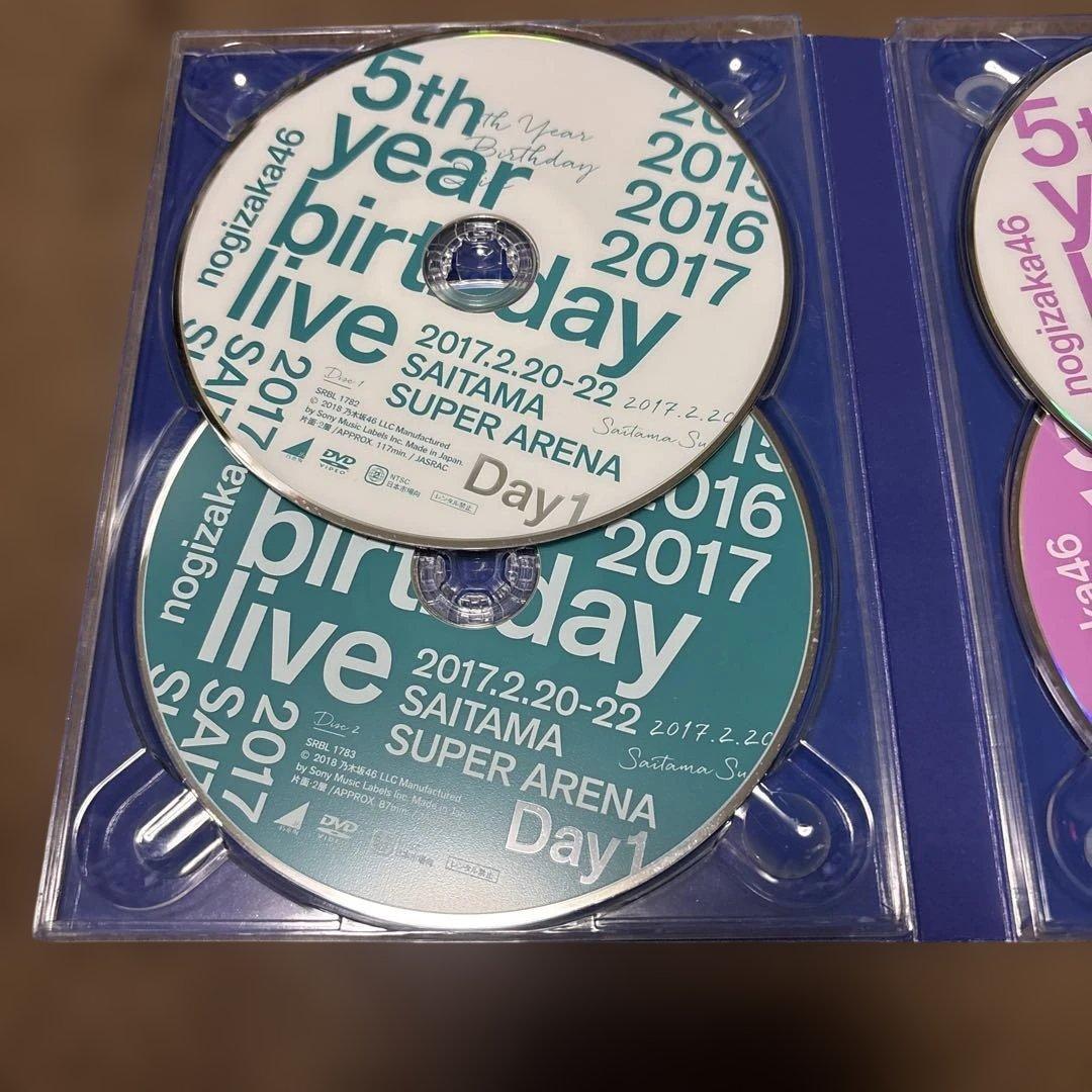 少々値下げ 乃木坂46 5th YEAR BIRTHDAY LIVE