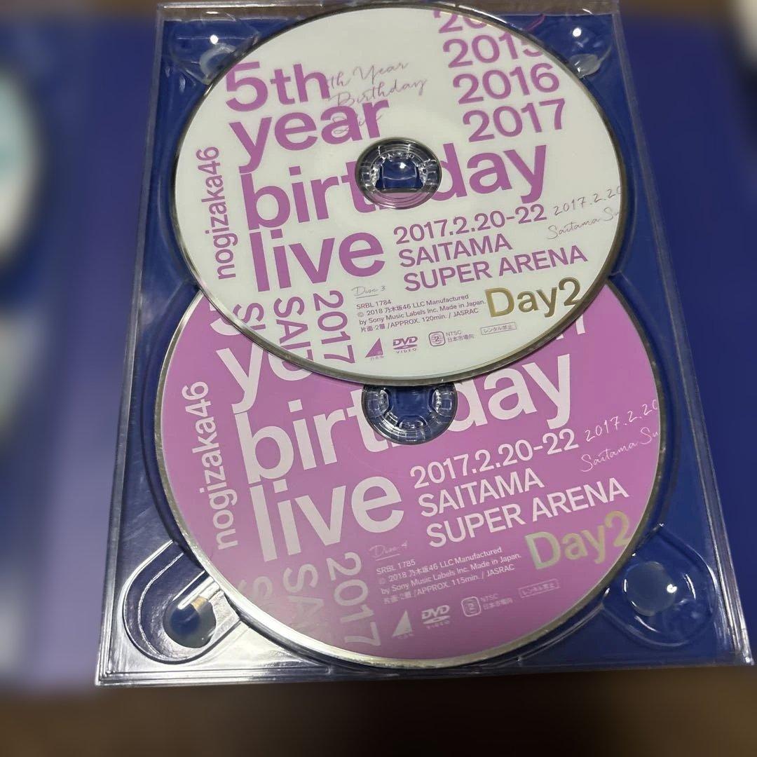 少々値下げ 乃木坂46 5th YEAR BIRTHDAY LIVE