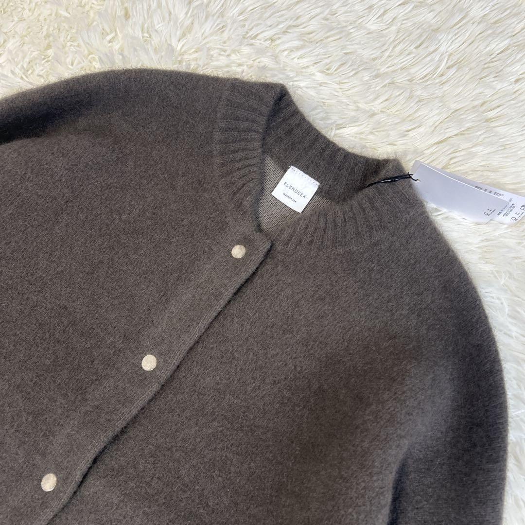 ✨未使用品✨今期モデル エレンディーク ラクーンミックスブルゾン ブラウン