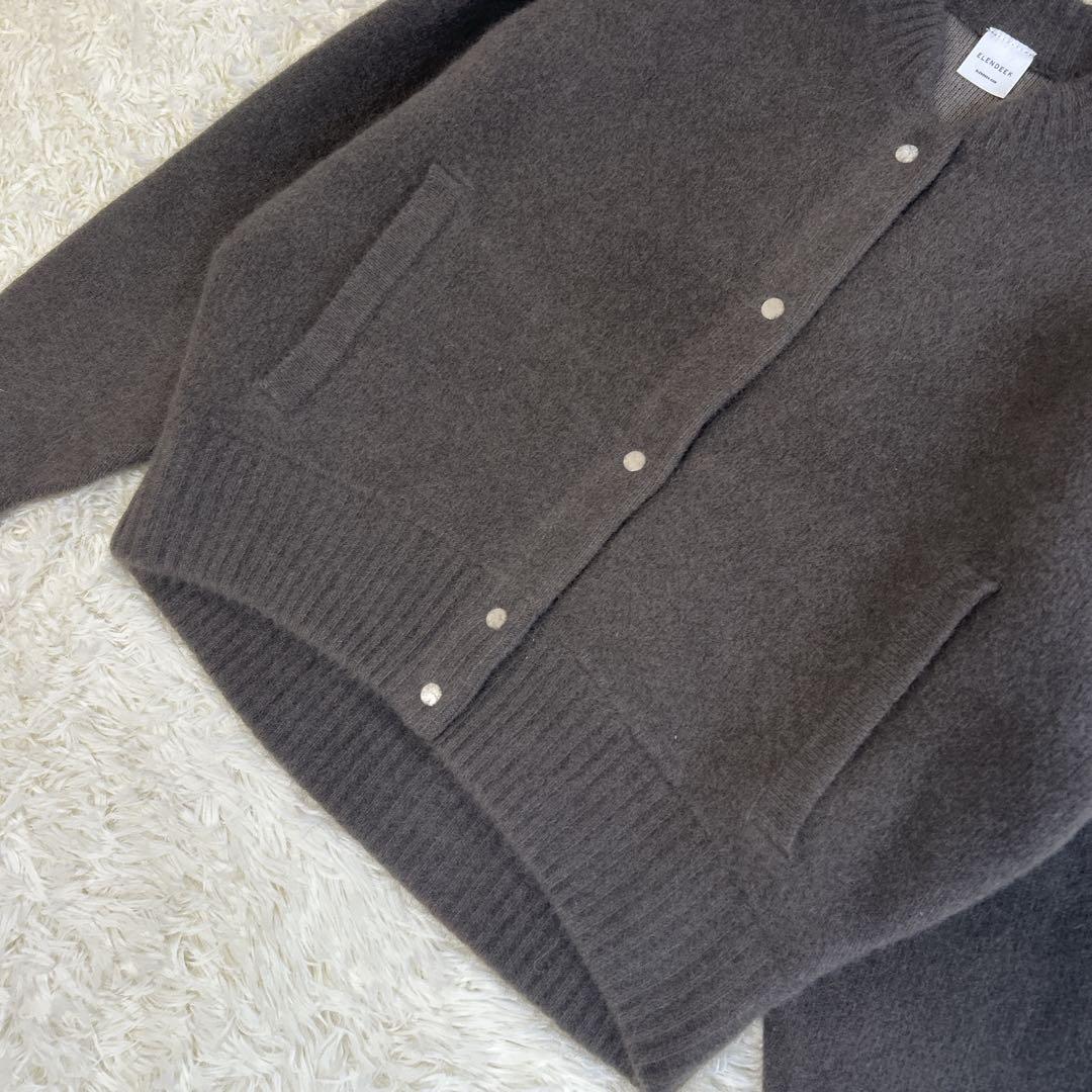 ✨未使用品✨今期モデル エレンディーク ラクーンミックスブルゾン ブラウン