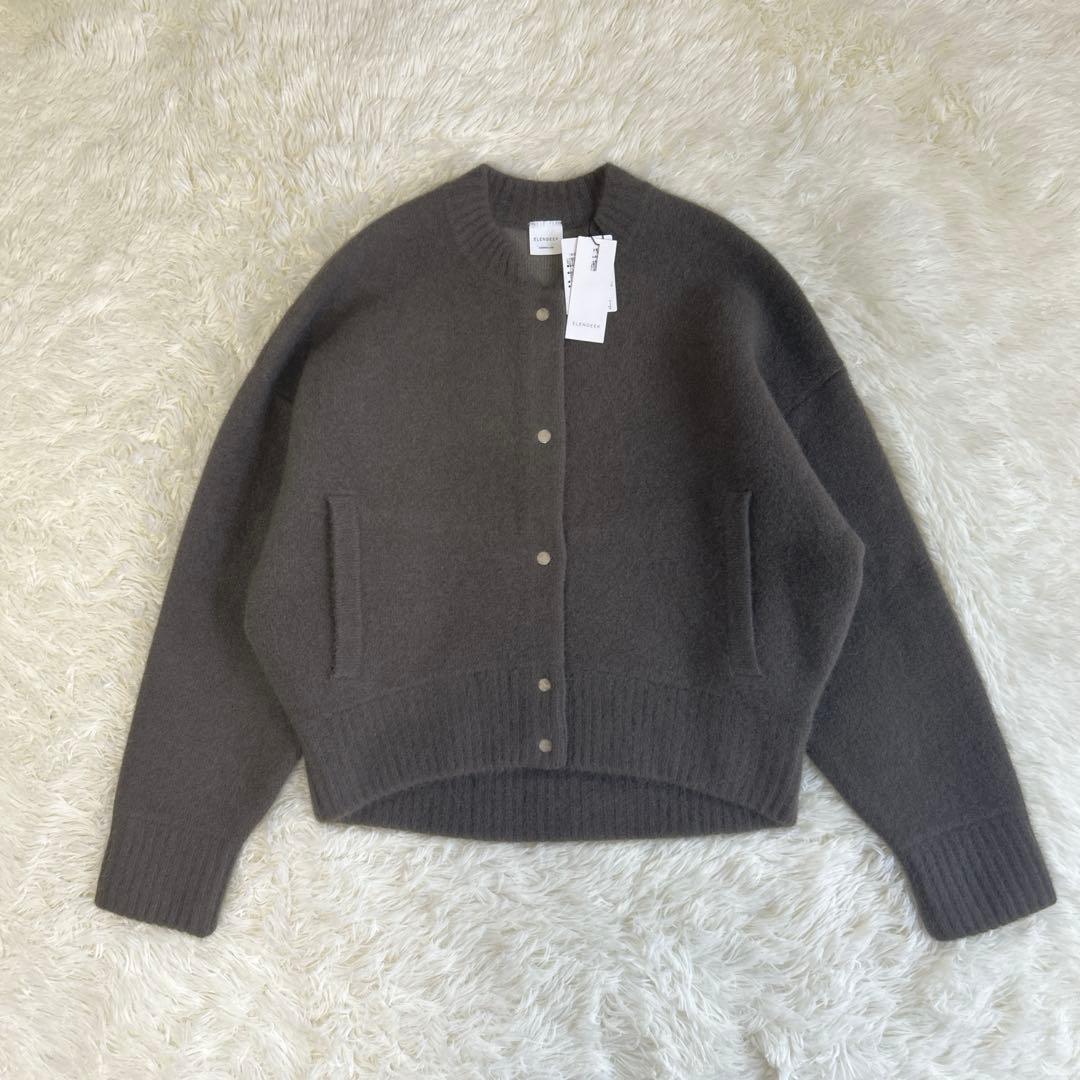 ✨未使用品✨今期モデル エレンディーク ラクーンミックスブルゾン ブラウン