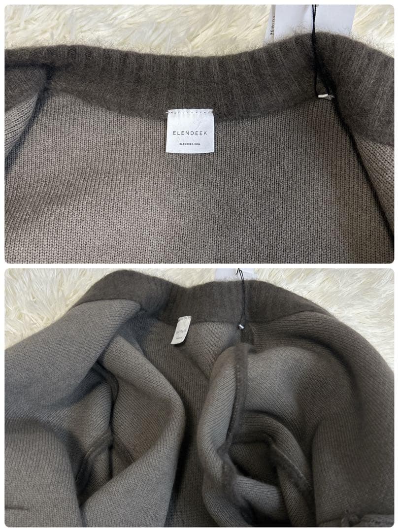 ✨未使用品✨今期モデル エレンディーク ラクーンミックスブルゾン ブラウン