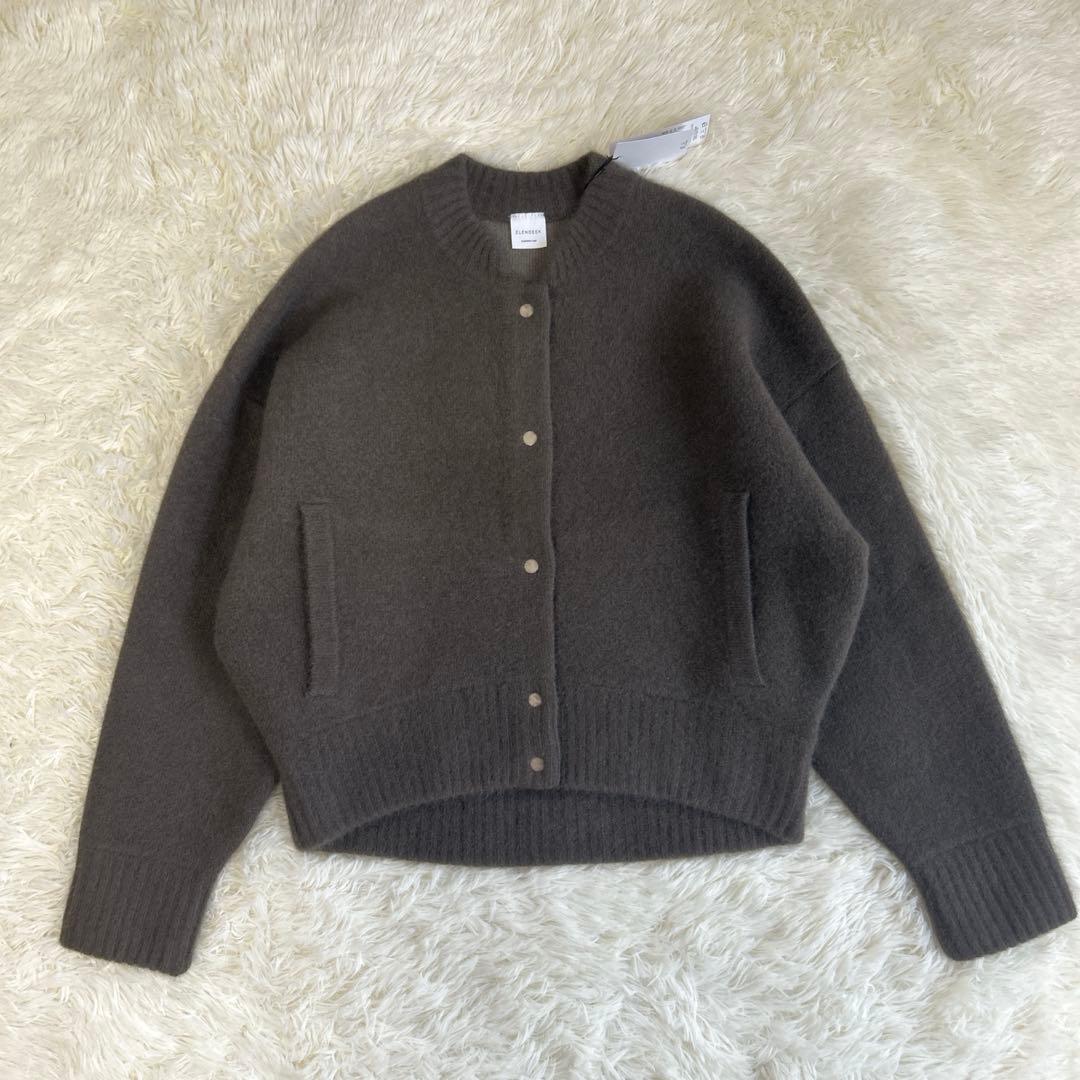 ✨未使用品✨今期モデル エレンディーク ラクーンミックスブルゾン ブラウン