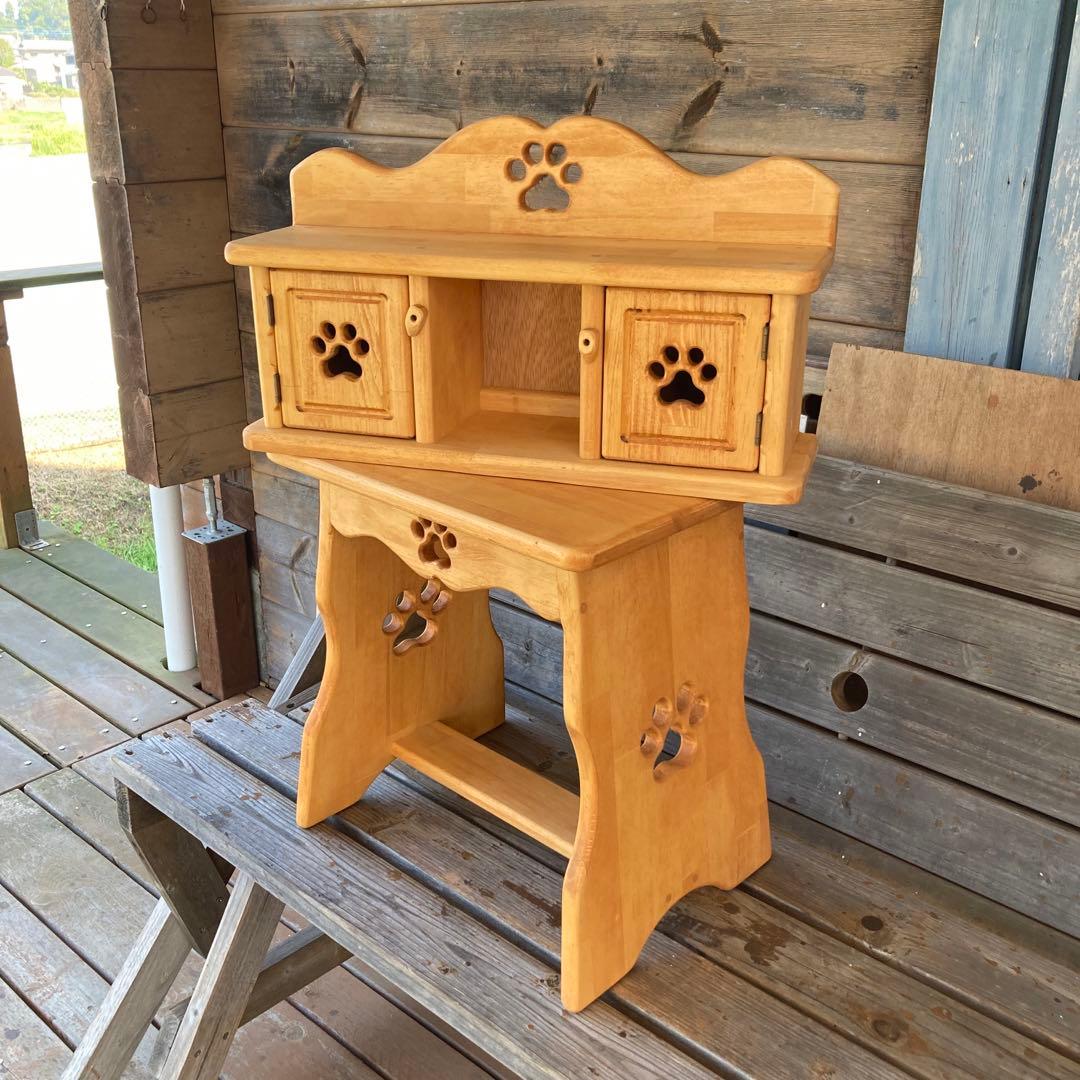 ひろ姐さま専用ページ♡ カントリーハート　ベンチ型スツール&置き型シェルフ