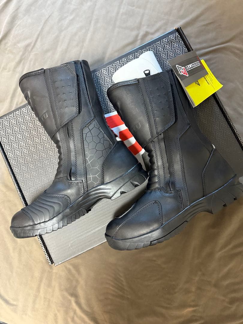 新品BOGOTTO Tour バイク用ブーツ 43 ブラック