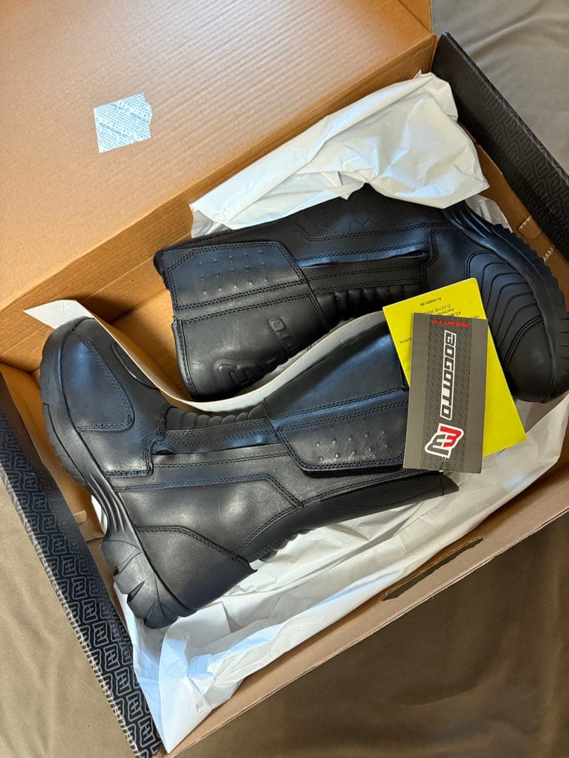 新品BOGOTTO Tour バイク用ブーツ 43 ブラック